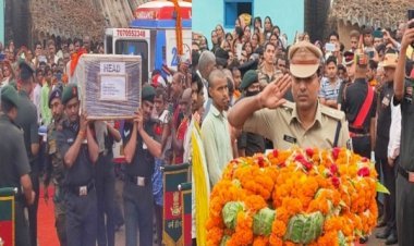 शहीद जवान का पार्थिव शरीर पहुंचा गांव, पत्नी को जीवन भर की दे गए कसक; मां-बहनों का रो-रोकर बुरा हाल...