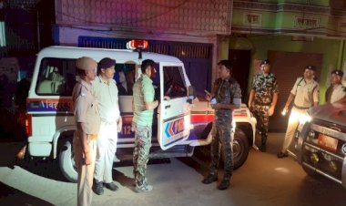 आधी रात को गश्त पर निकले एसपी, पकड़े गये शराब के नशे में लहरिया कट चलाने वाले कई बाइकर्स...