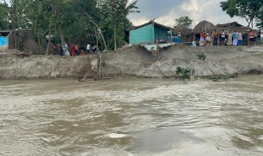 खगड़िया जिला के बहोरबा गाँव नदी कटाव के कारण घूंसा पानी -लोगों को हो रही परेशानी .. क्या है मामला ?