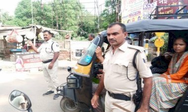 आरा : डीपीआरओ को नो एंट्री का हवाला देकर सिपाही ने रोका...
