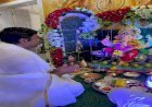 बिहार के पूर्व मंत्री मुकेश सहनी ने सपरिवार गणेश चतुर्थी पर की गणपति की पूजा-अर्चना...