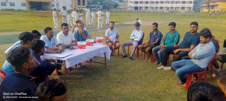 पनोरमा स्पोर्ट्स सीजन -6, क्रिकेट ओपन टू ऑल प्रतियोगिता का द्वितीय चरण का टाईसीट ड्रॉ के माध्यम से तैयार...