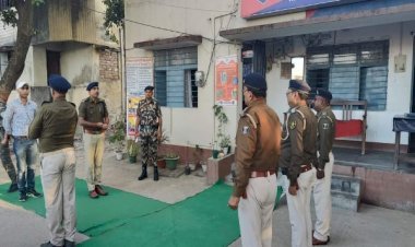 एसपी ने किया एससी-एसटी थाने का निरीक्षण, कांडों के निष्पादन में लापरवाही बरतने पर होगी कार्रवाई...