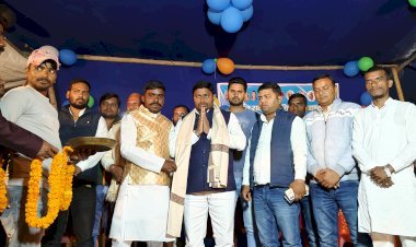 संत रविदास जयंती समारोह में शामिल हुए राजू दानवीर