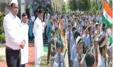 पनोरमा पब्लिक स्कूल में मनाया गया 78 वां स्वतंत्रता दिवस, संजीव मिश्रा ने किया झंडोत्तोलन...