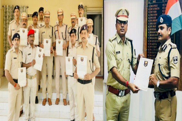 प्रोफेसर दंपती हत्याकांड समेत तीन मामलों के खुलासे को लेकर एसपी सहित 64 पुलिसकर्मी सम्मानित...