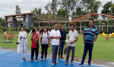 पनोरमा स्पोर्ट्स सीजन -7 : पनोरमा ग्रुप के चेयरमैन सह अध्यक्ष संजीव मिश्रा ने तैयारियों की समीक्षा किया...