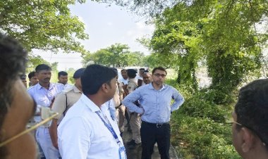 भोजपुर में गंगा का कहर, शाहपुर सहित कई प्रखंड बाढ़ से घिरे, जिलाधिकारी ने किया दौरा...