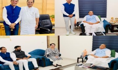 आरा : भाजपा नेता गुड्डू सिंह बबुआन ने राजनाथ सिंह समेत कई नेताओं से की मुलाकात...