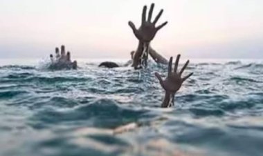 आरा में पांच बच्चे सोन नदी में डूबे, 2 की मौत, दो बच्चे गंभीर, एक की तलाश जारी...