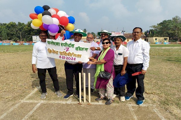 पनोरमा स्पोर्ट्स सीजन -7, क्रिकेट प्रतियोगिता का शुभारम्भ, पनोरमा ग्रुप के प्रबंध निदेशक सह अध्यक्ष "संजीव मिश्रा" ने किया उद्घाटन...