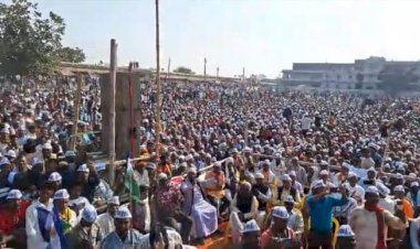 बेगूसराय अबकी बार भाजपा के हाथ से गया  एक लाख लोगों ने खुलवा मैदान में लिया शपथ!