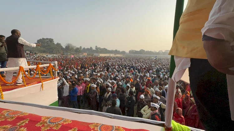 सहरसा में ‘हांको रथ हम पान हैं’ आंदोलन का जनसैलाब: पान (तांति तत्व) समाज की हक और अधिकार की लड़ाई तेज