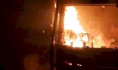आरा : ट्रक में लगी आग, जिंदा जले ड्राइवर-खलासी...