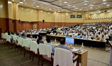 भूजल दोहन पर नियंत्रण और जल स्रोतों के संरक्षण के लिए अंतरविभागीय समन्वय ज़रूरी : पंकज कुमार