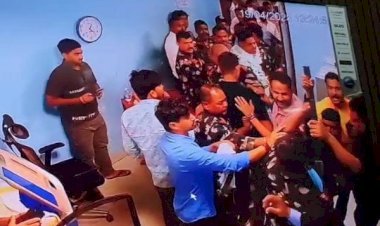 आरा : JDU नेता की दबंगई का वीडियो वायरल, अस्पताल में गार्ड को पीटा और रायफल छीनने का किया प्रयास...