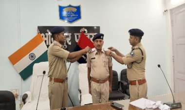 भोजपुर में 39 पीटीसी सिपाही को मिला प्रमोशन...