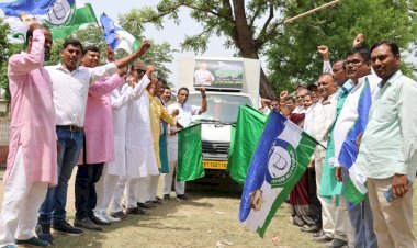 LED स्क्रीन वाले प्रचार रथ से मुजफ्फरपुर परिसीमन रैली में आने की होगी अपील