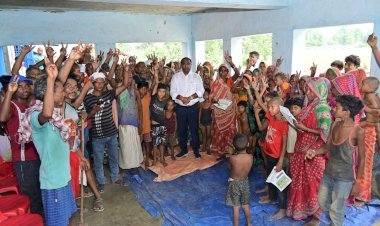 वीआईपी नेता संजीव मिश्रा ने घीवहा पंचायत में चलाया जनसंपर्क अभियान, कहा— “अब विकासहीनता नहीं, बदलाव होगा