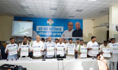 कांग्रेस ने की हर घर अधिकार अभियान की शुरुआत