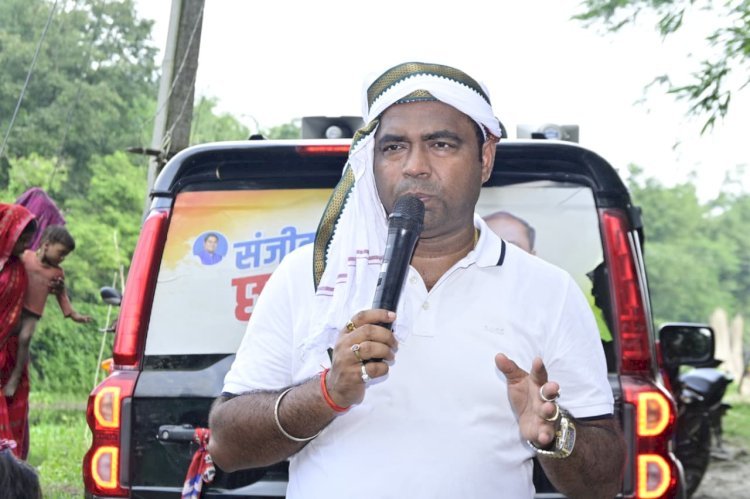 “बीस वर्षों में नहीं हो सका छातापुर का विकास” – संजीव मिश्रा