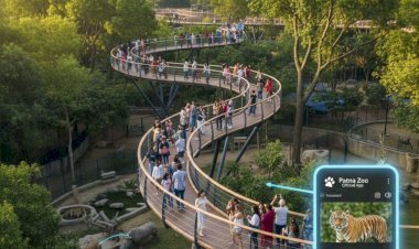 पटना जू में पेड़ों की ऊंचाई पर बनेगा अनोखा पाथवे, मोबाइल ऐप से मिलेगी जानवरों की जानकारी