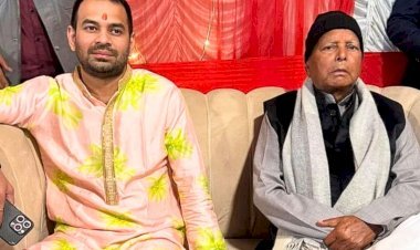 229 दिनों बाद दिल्ली में लालू प्रसाद से मिले तेज प्रताप यादव, पिता-पुत्र की मुलाकात में क्या हुई बातचीत?