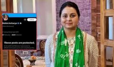 बिना नाम लिए रोहिणी आचार्य ने जताया दर्द, RJD के अंदरूनी विवादों पर किया हमला