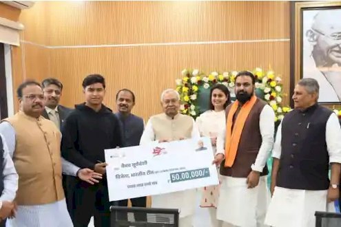 बिहार के क्रिकेट स्टार को बड़ा सम्मान, सरकार से नकद इनाम और टाटा की नई कार